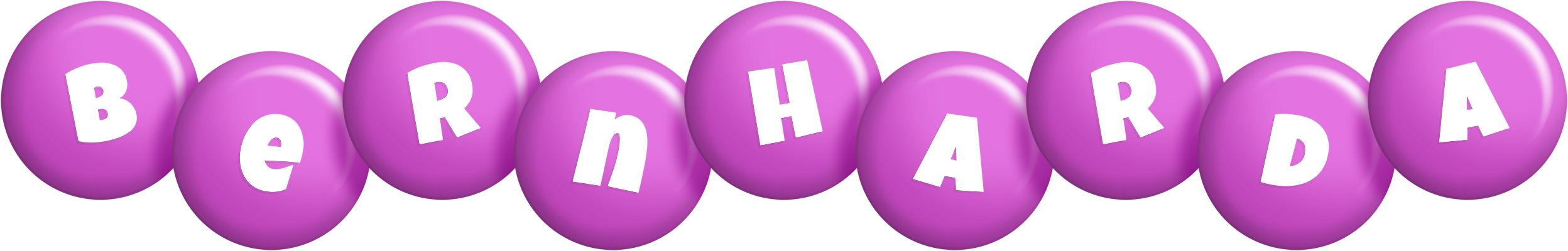 Bernharda candy-purple logo