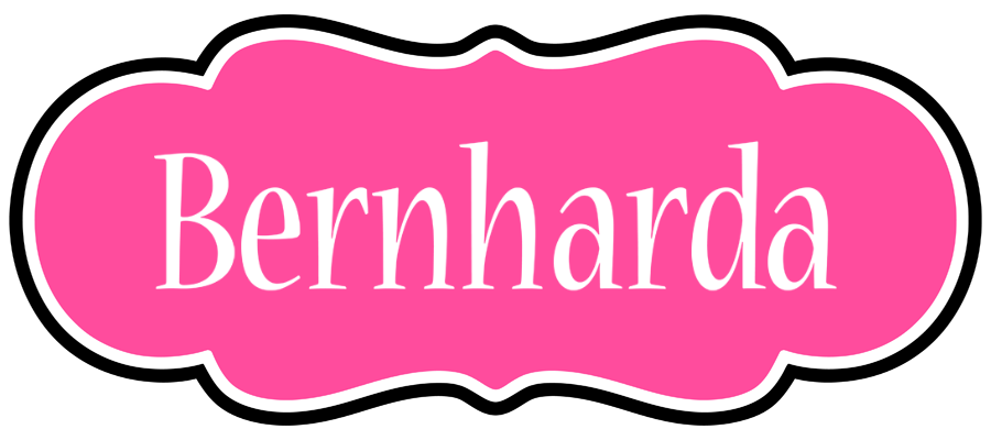 Bernharda invitation logo