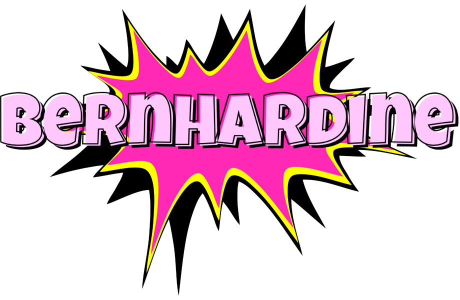 Bernhardine badabing logo