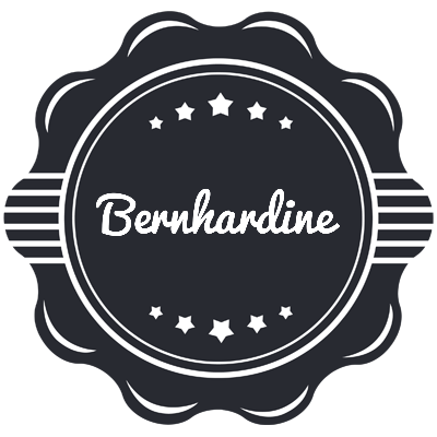 Bernhardine badge logo