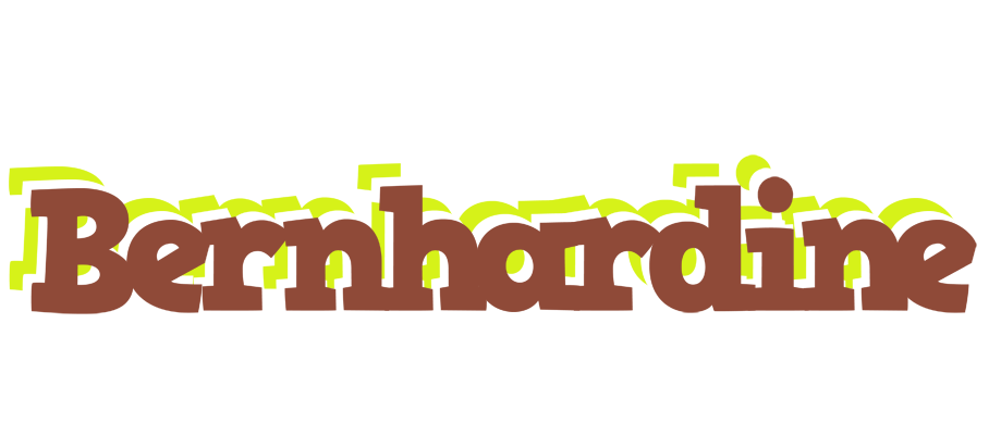 Bernhardine caffeebar logo