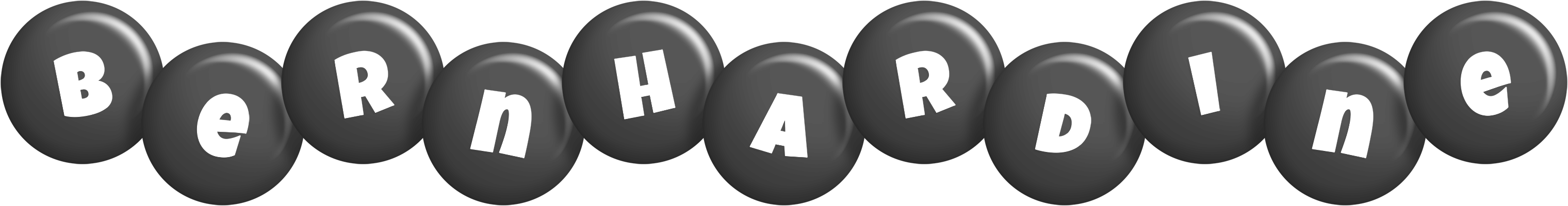 Bernhardine candy-black logo