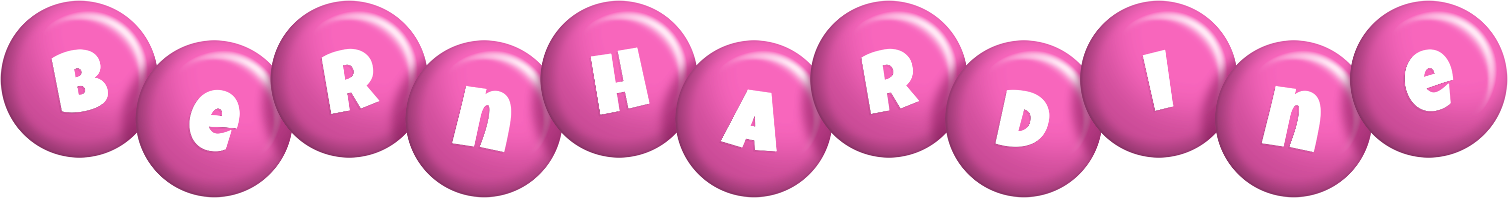 Bernhardine candy-pink logo