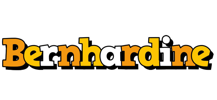Bernhardine cartoon logo