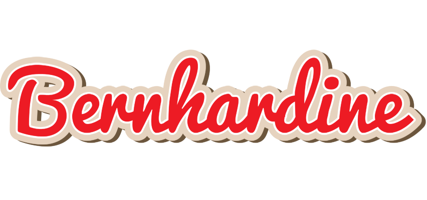 Bernhardine chocolate logo