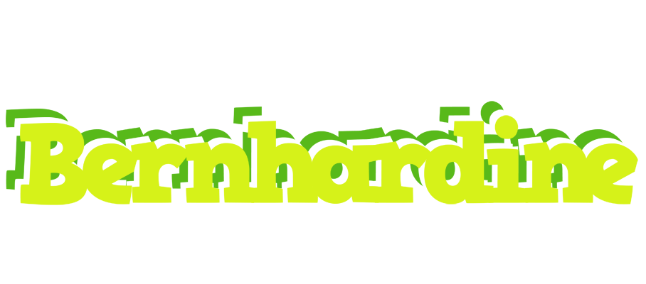 Bernhardine citrus logo