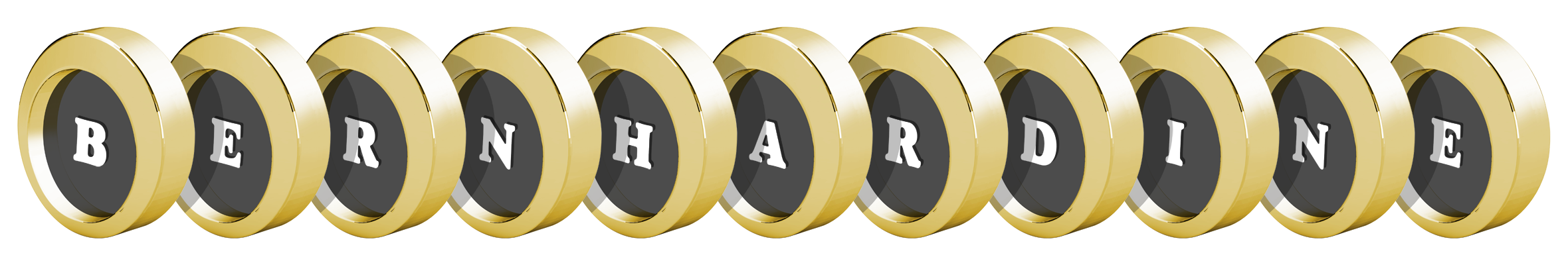 Bernhardine gold logo