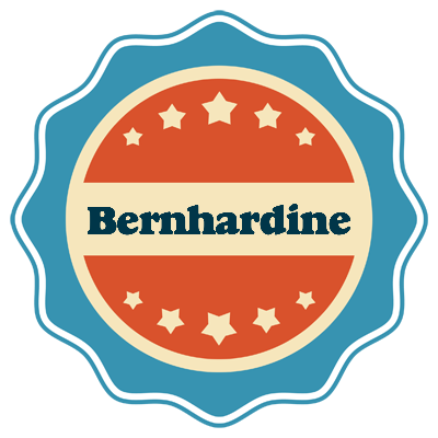 Bernhardine labels logo