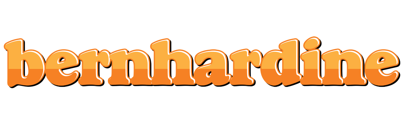 Bernhardine orange logo