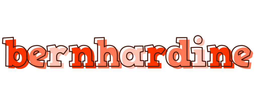 Bernhardine paint logo
