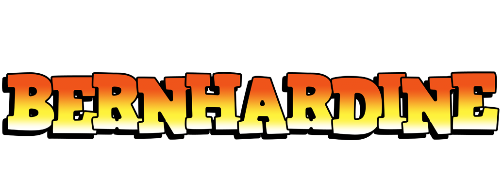 Bernhardine sunset logo