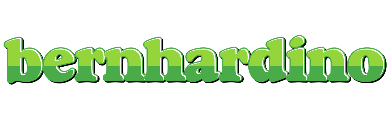 Bernhardino apple logo