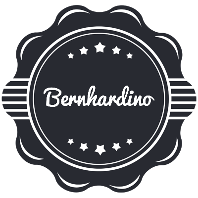 Bernhardino badge logo