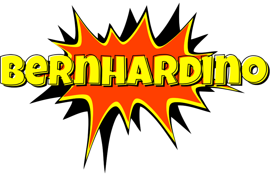 Bernhardino bazinga logo
