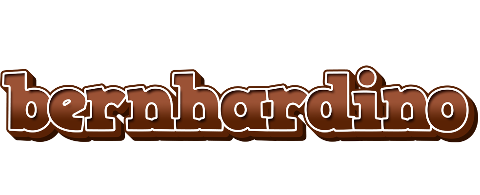 Bernhardino brownie logo