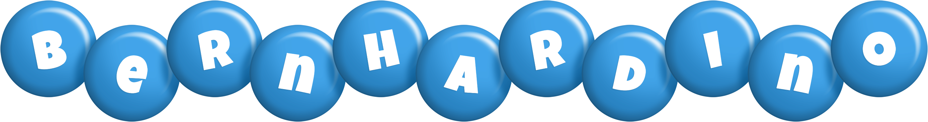 Bernhardino candy-blue logo