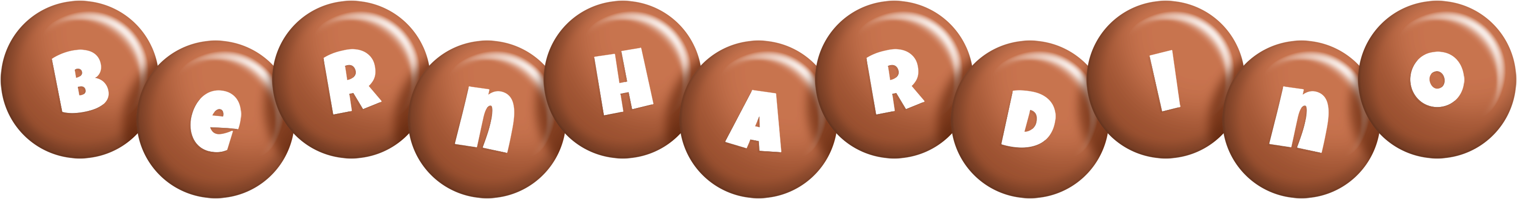 Bernhardino candy-brown logo
