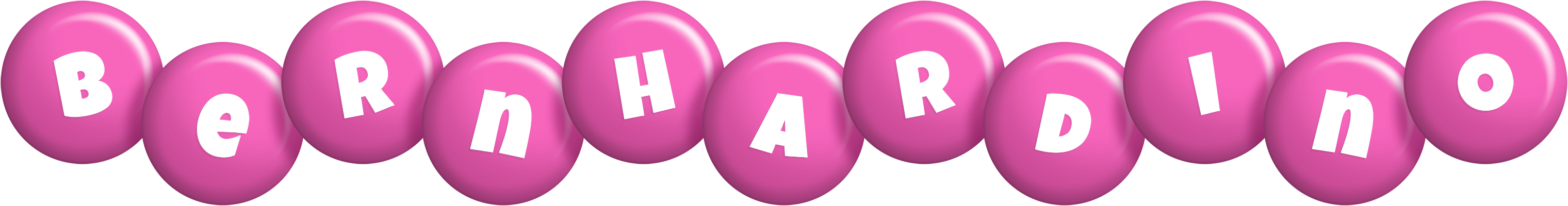 Bernhardino candy-pink logo