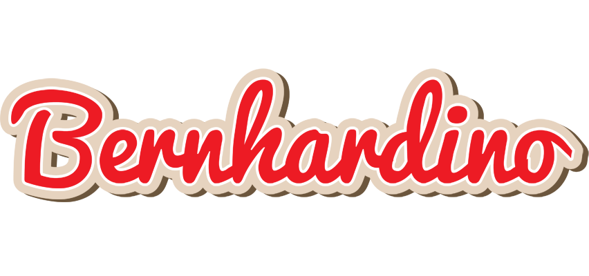 Bernhardino chocolate logo