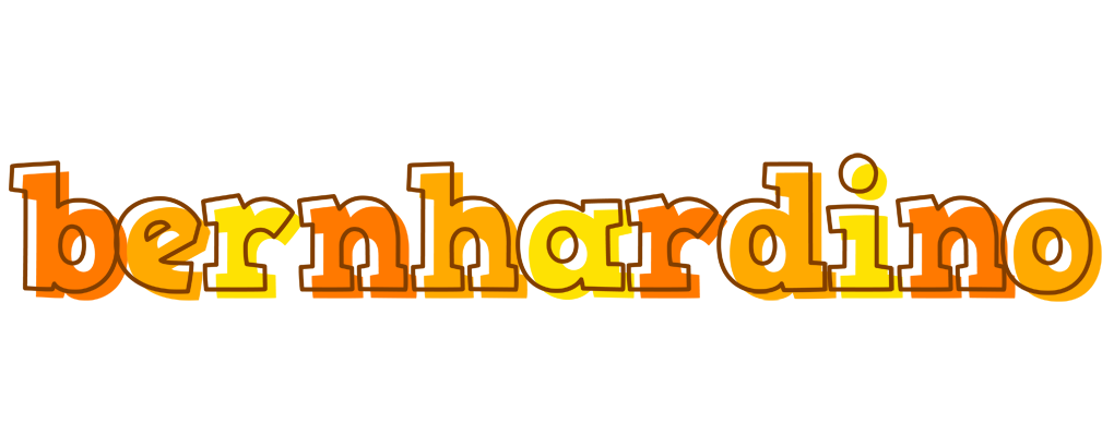 Bernhardino desert logo