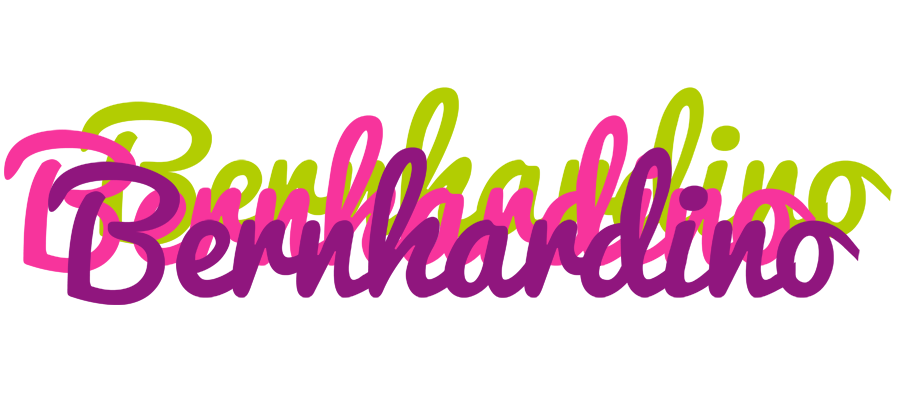 Bernhardino flowers logo