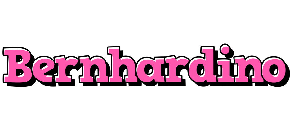 Bernhardino girlish logo