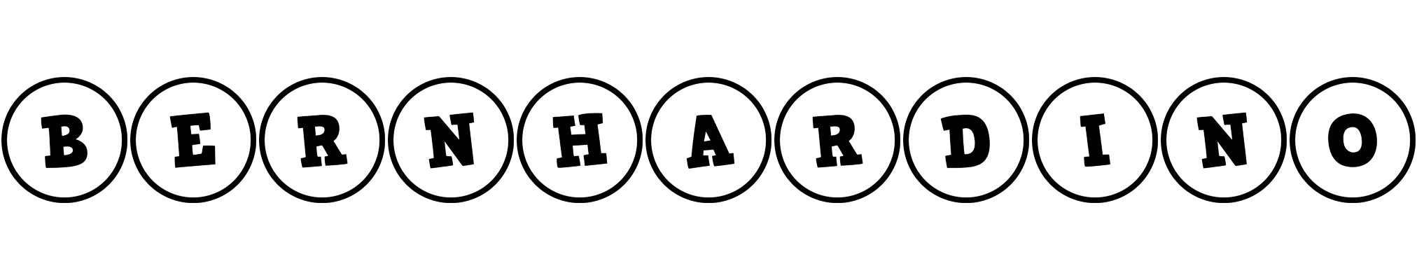 Bernhardino handy logo