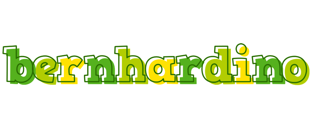 Bernhardino juice logo