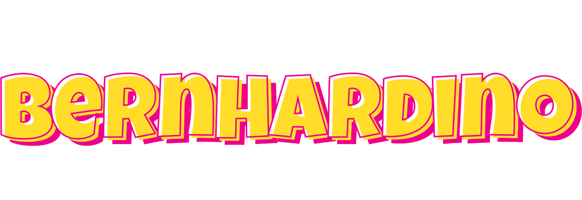 Bernhardino kaboom logo