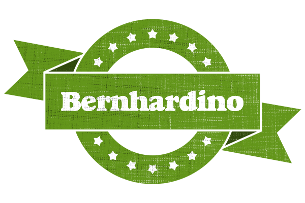 Bernhardino natural logo
