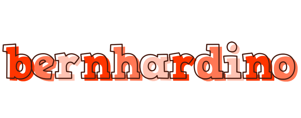 Bernhardino paint logo