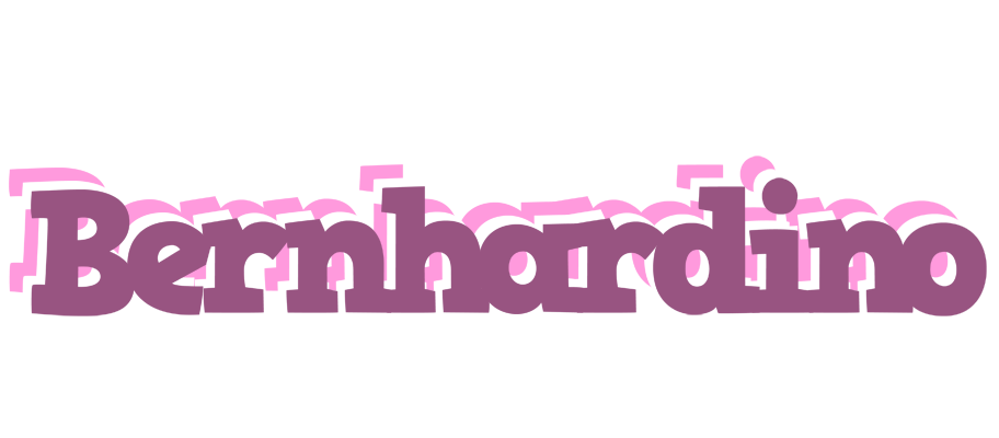 Bernhardino relaxing logo