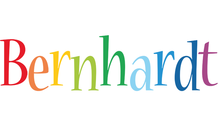 Bernhardt birthday logo