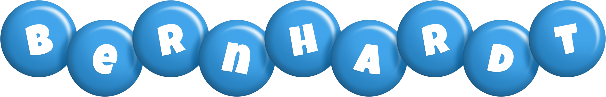 Bernhardt candy-blue logo