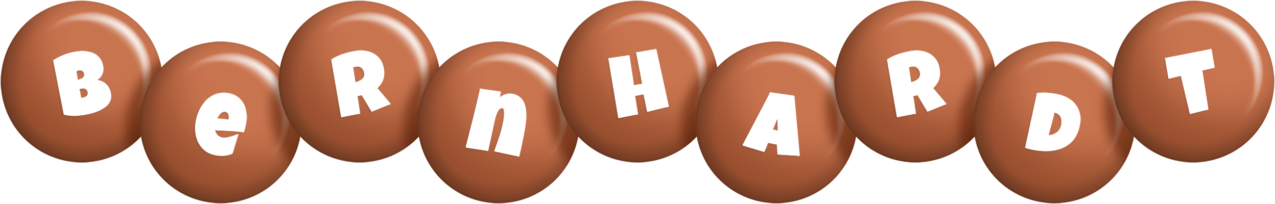 Bernhardt candy-brown logo