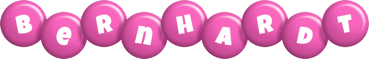 Bernhardt candy-pink logo