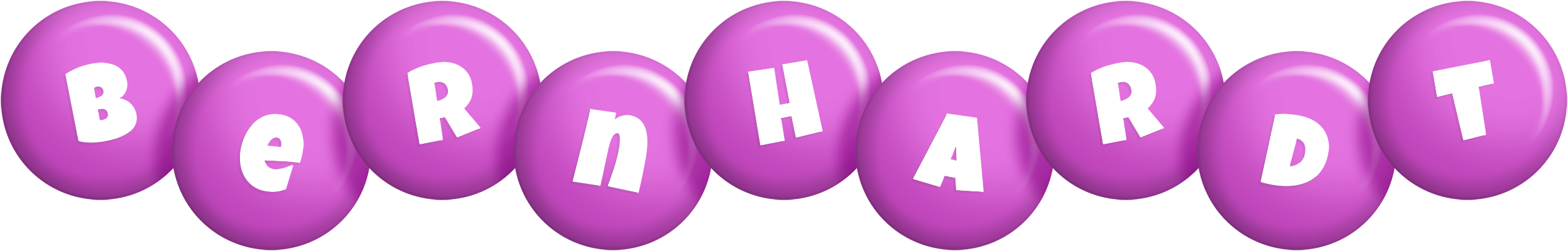 Bernhardt candy-purple logo