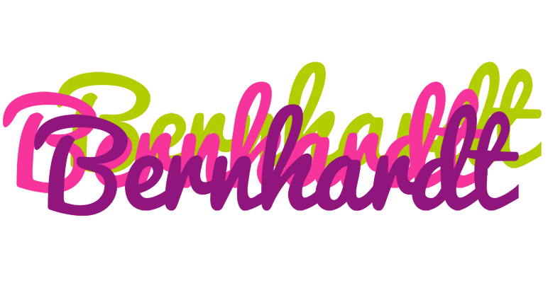 Bernhardt flowers logo