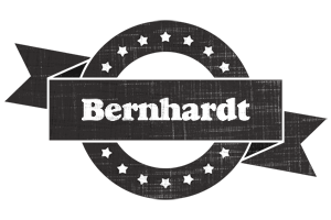 Bernhardt grunge logo