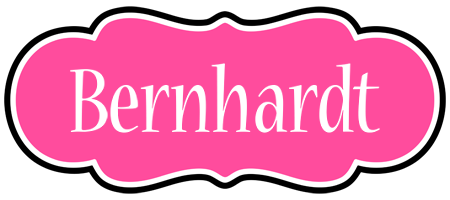 Bernhardt invitation logo