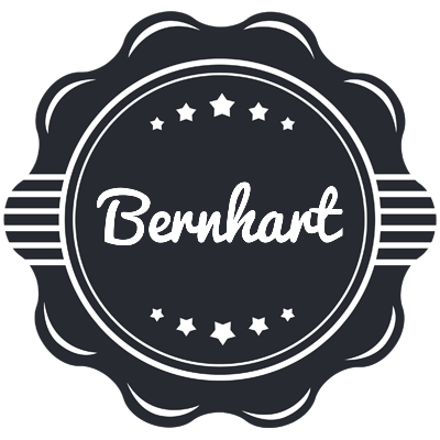 Bernhart badge logo