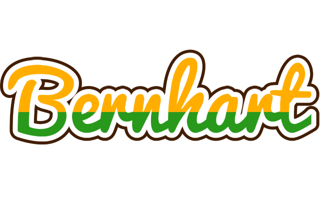 Bernhart banana logo