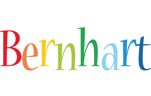 Bernhart birthday logo