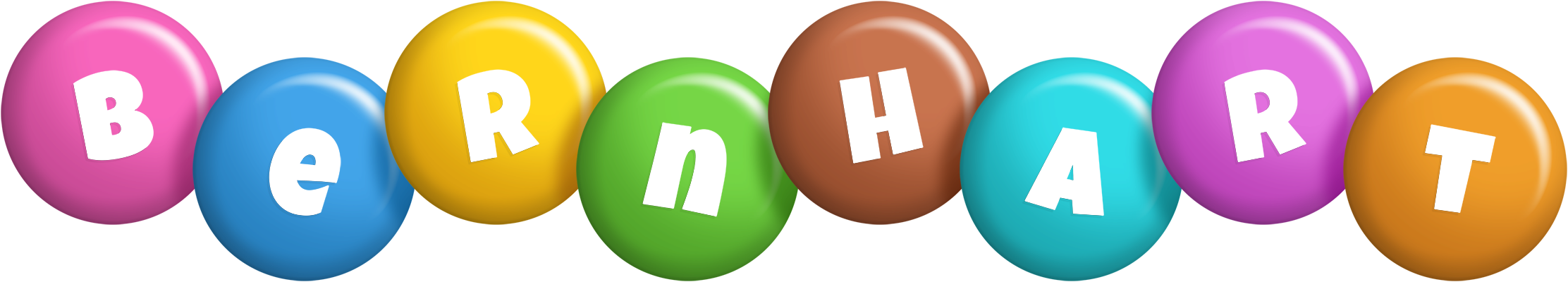 Bernhart candy logo