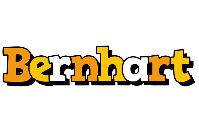 Bernhart cartoon logo