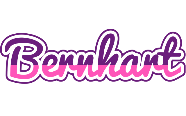 Bernhart cheerful logo