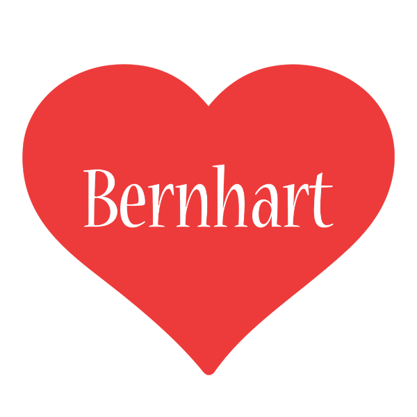 Bernhart love logo
