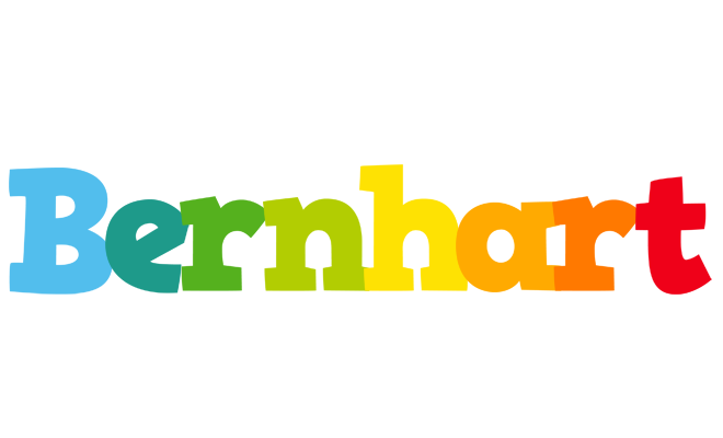 Bernhart rainbows logo