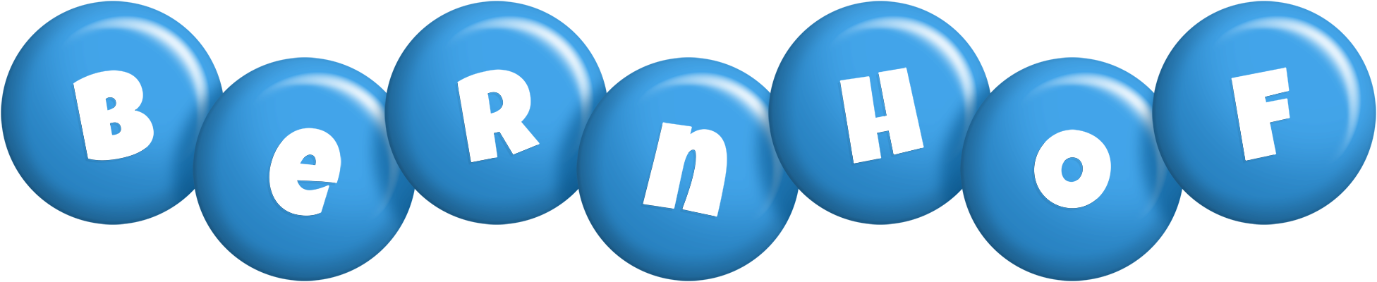 Bernhof candy-blue logo