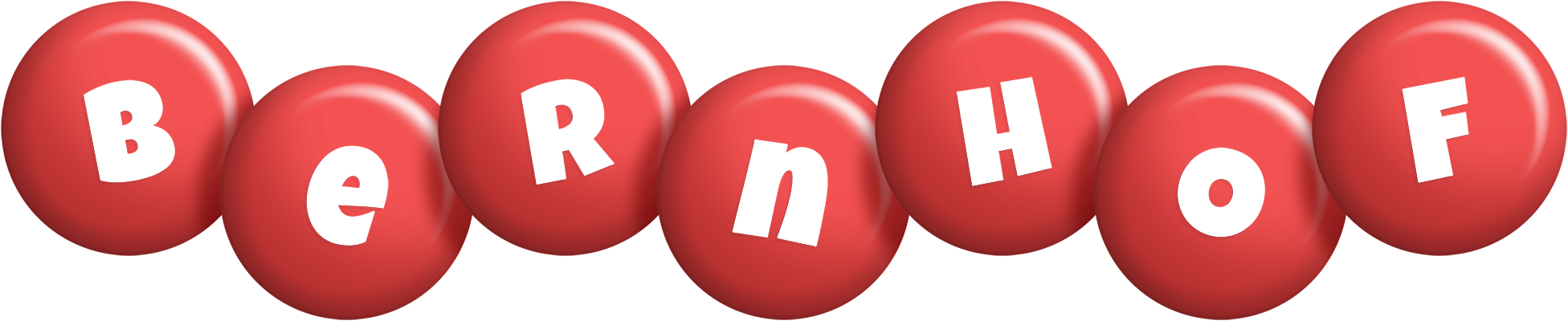 Bernhof candy-red logo